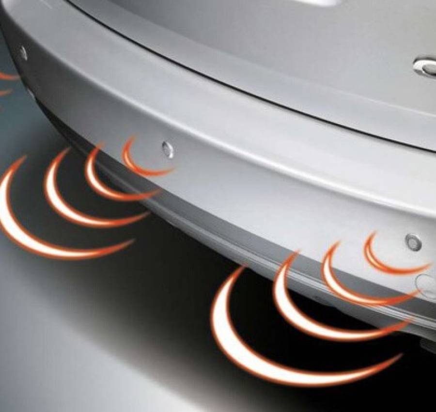 Установка парктроников на Позняках. Левый берег Киев