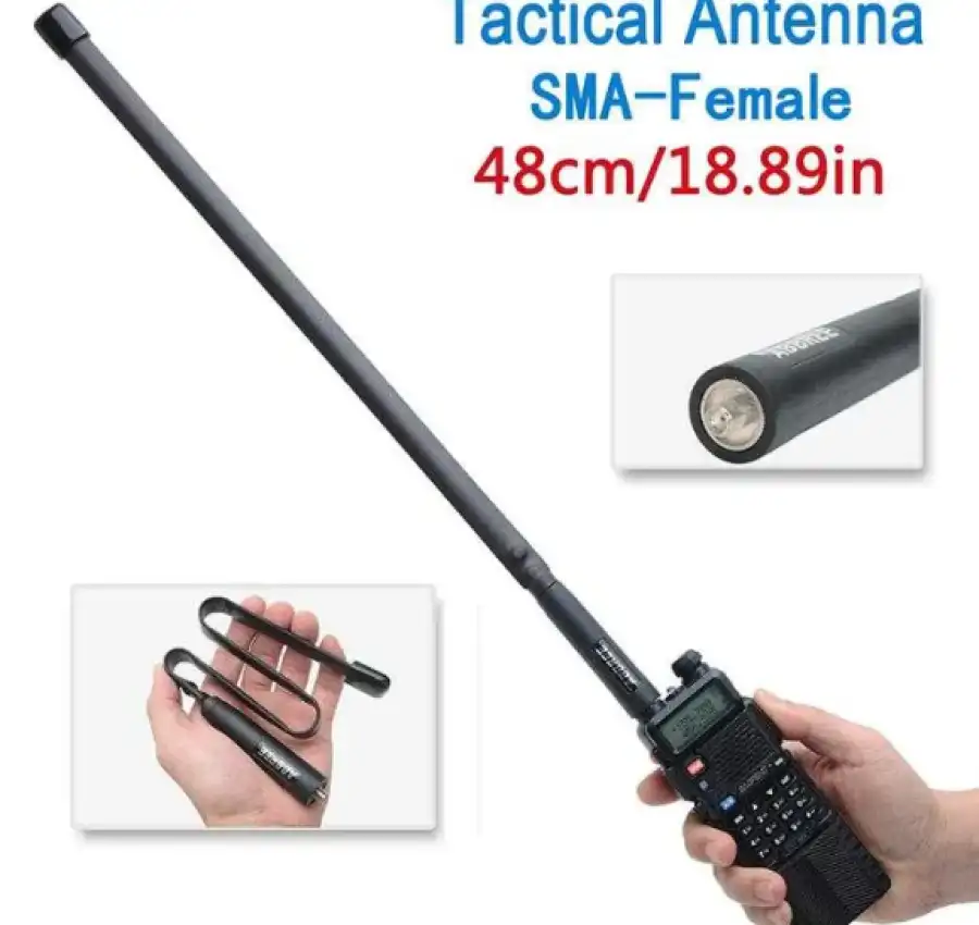 Антенна тактическая Baofeng BAO-72 - 144430 Мгц SMA-FEMALE, 72 см 3