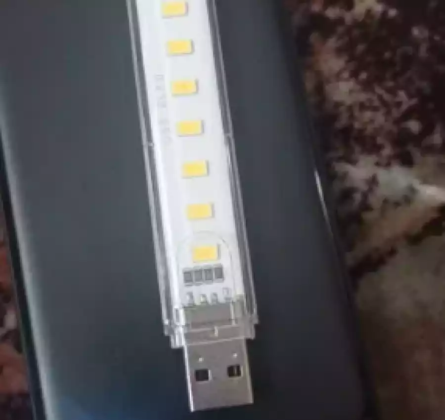 USBЮсб фонарь, ліхтар, лампа на 8 діодів (1W)