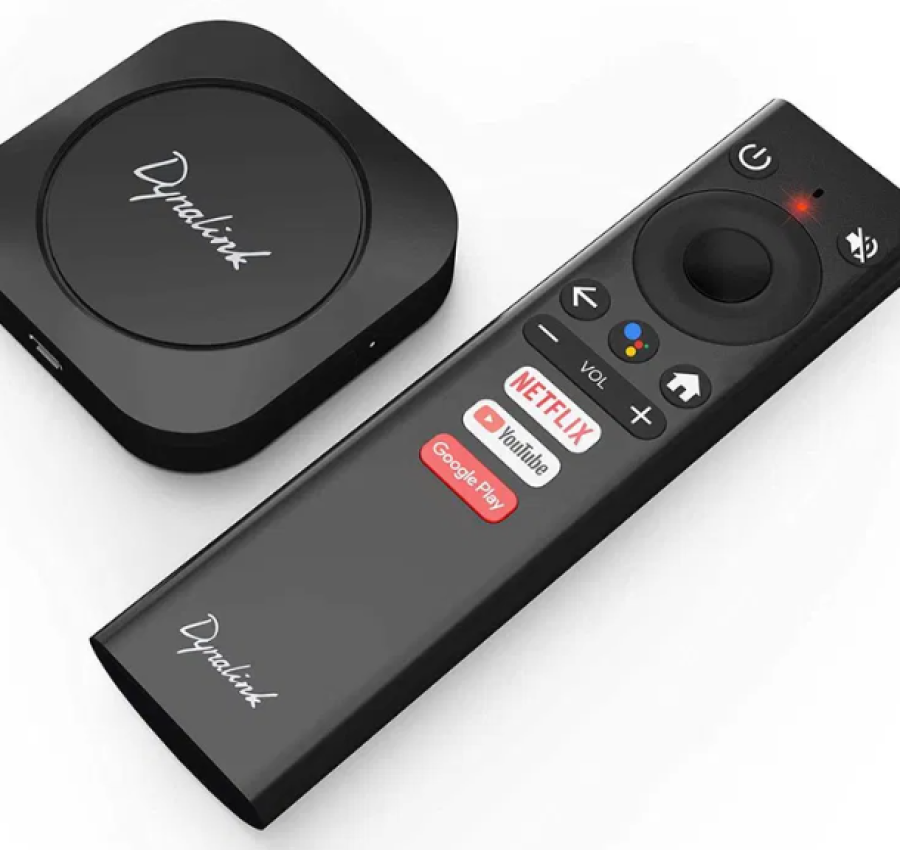 Dynalink Android TV Box 4K Голосовое управление Android 10