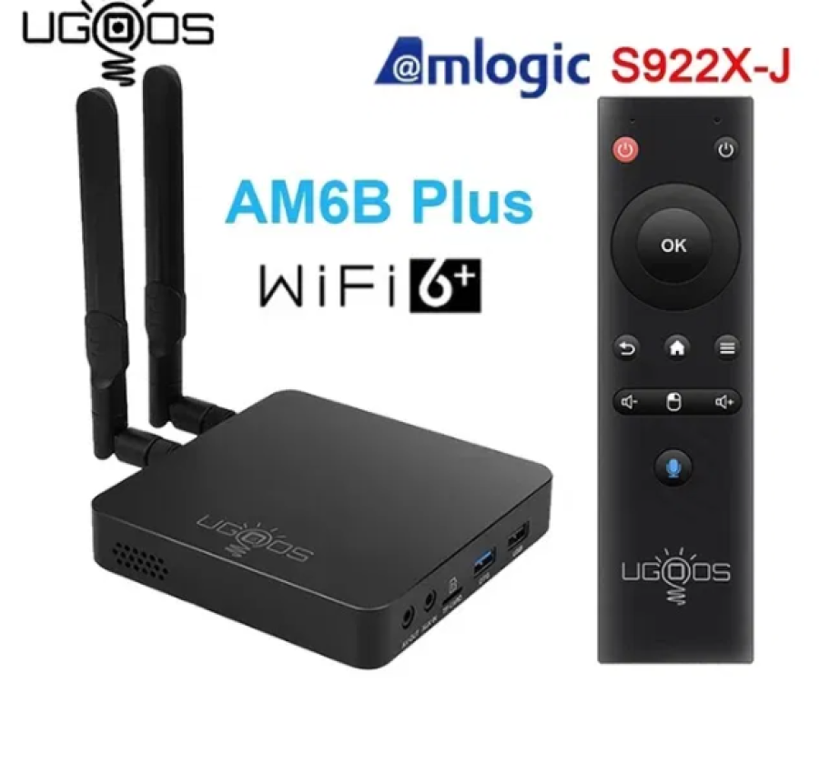Ugoos AM6B Plus WIFI 6 Amlogic S922X-J 4Gb32Gb