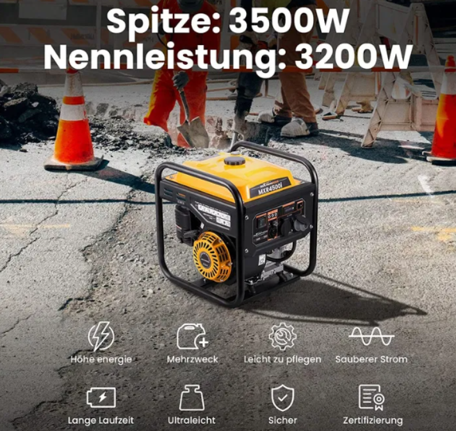 Инверторный генератор maXpeedingrods 3500 Вт 2