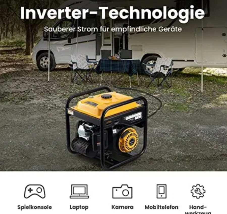 Инверторный генератор maXpeedingrods 3500 Вт 3