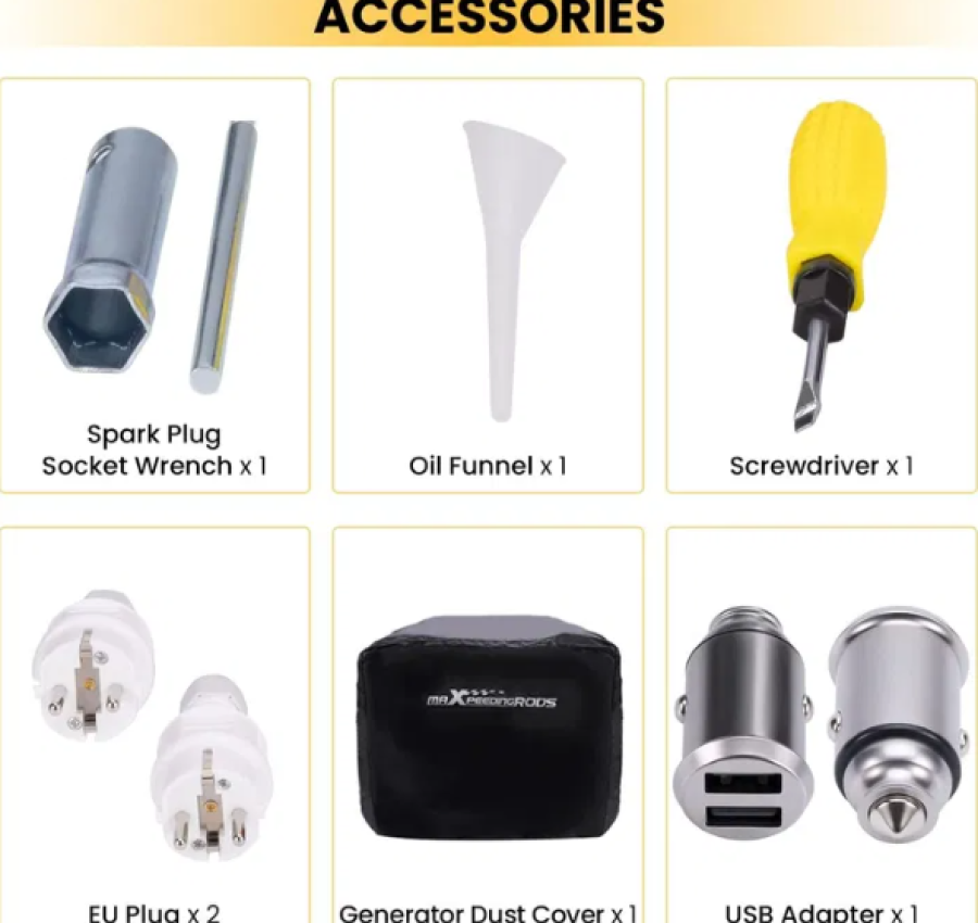 Инверторный генератор maXpeedingrods 3500 Вт 5