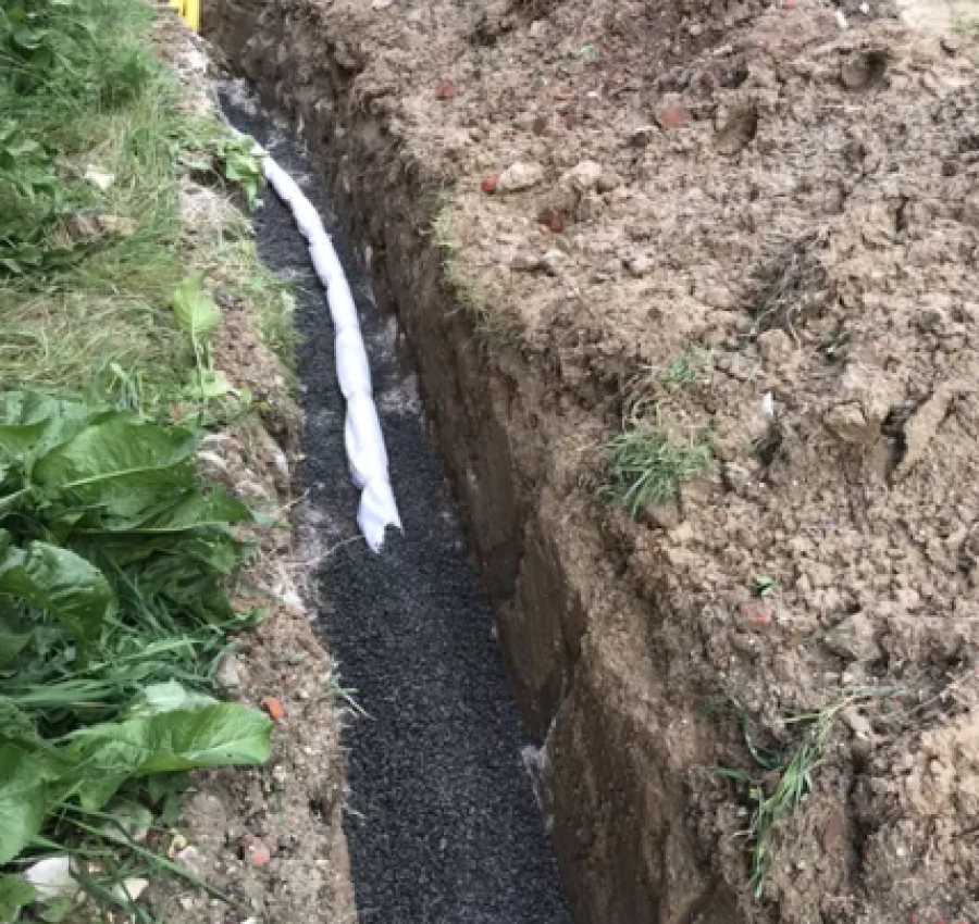 Гідроізоляція фундаменту.Дренаж.Утеплення фундаменту 7