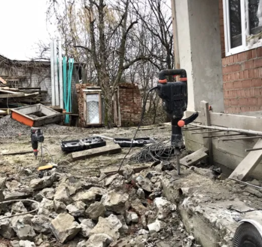 Демонтаж.Вивіз сміття.Демонтаж бетону,стяжки,цегли,будинків 2