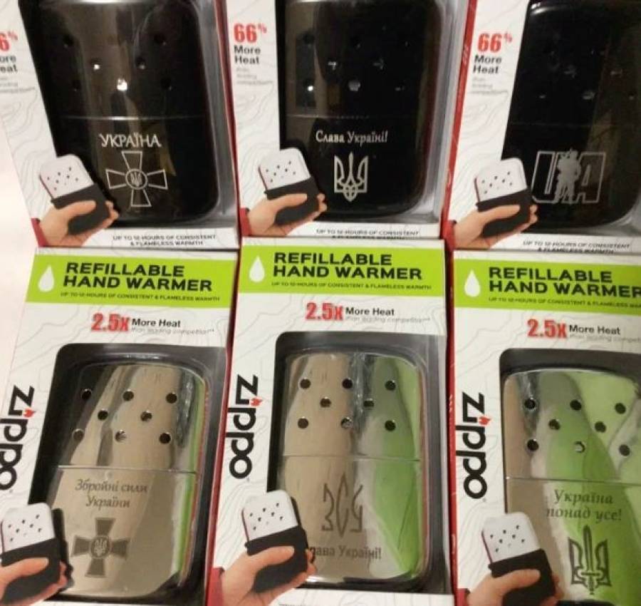 Каталітичні грілки Zippo з патріотичним гравіюванням на подарунок