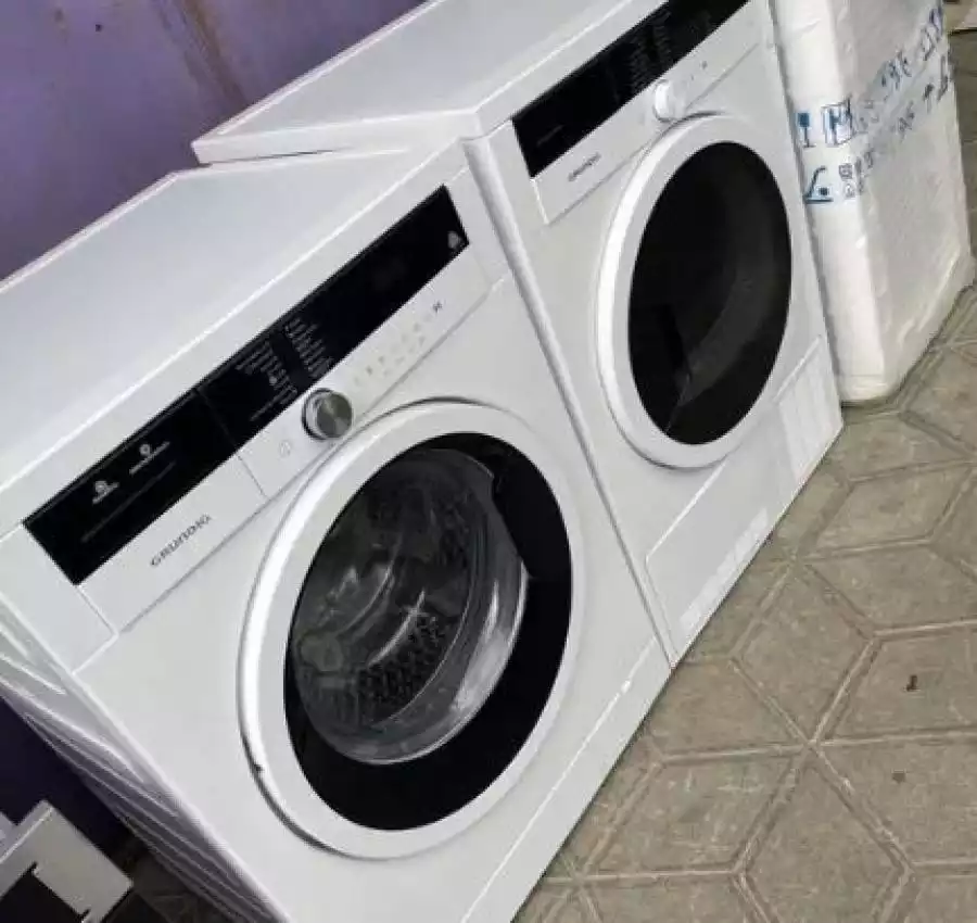 Пральна та сушильна машини комплект пралка сушка стиралка Grundig