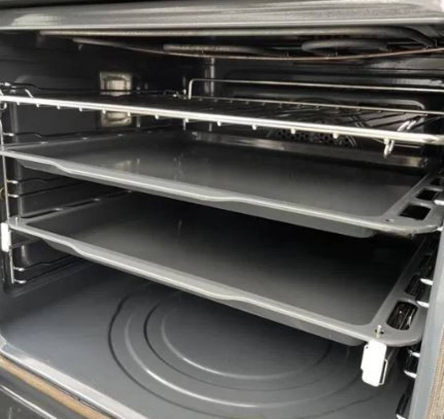 Електрична вмонтована піч Бу духовка з піролізом 5