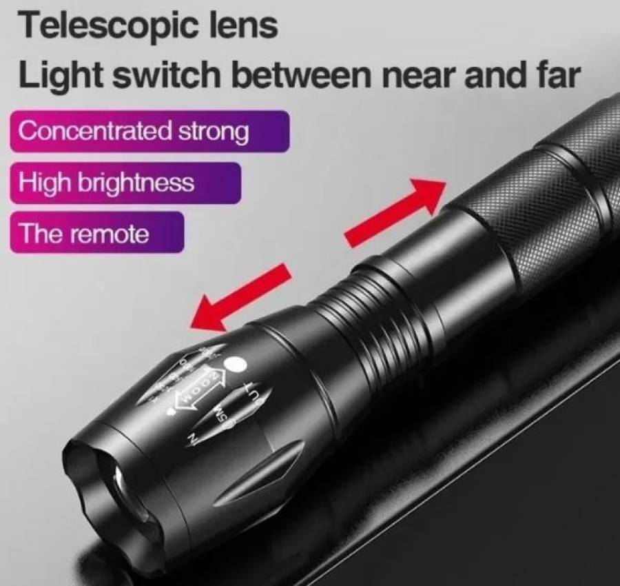 Фонарик, ліхтарик А 100 світлодіодний Т6