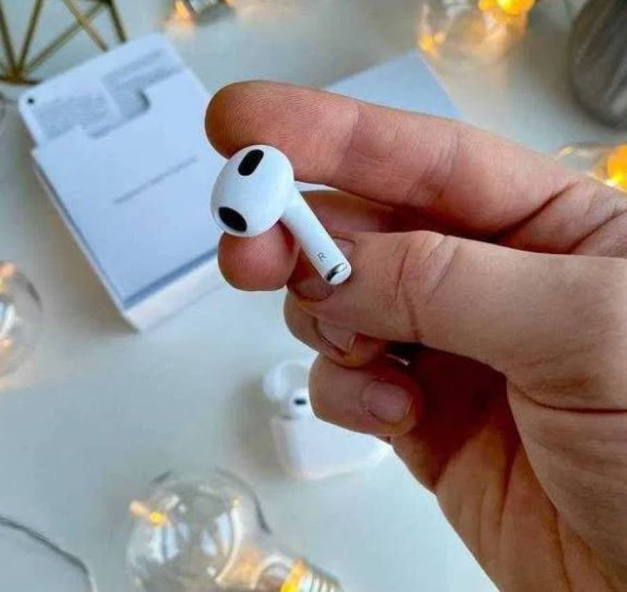 Lux Наушники Apple AirPods 3 gen White+ чехол у подарок 2