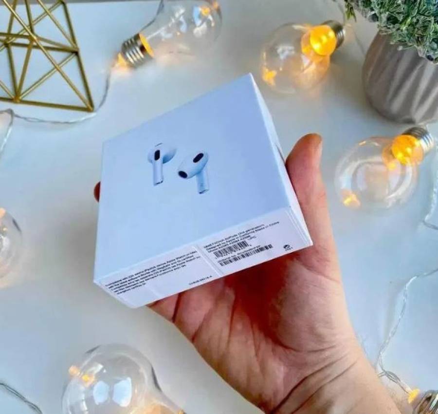 Lux Наушники Apple AirPods 3 gen White+ чехол у подарок 3