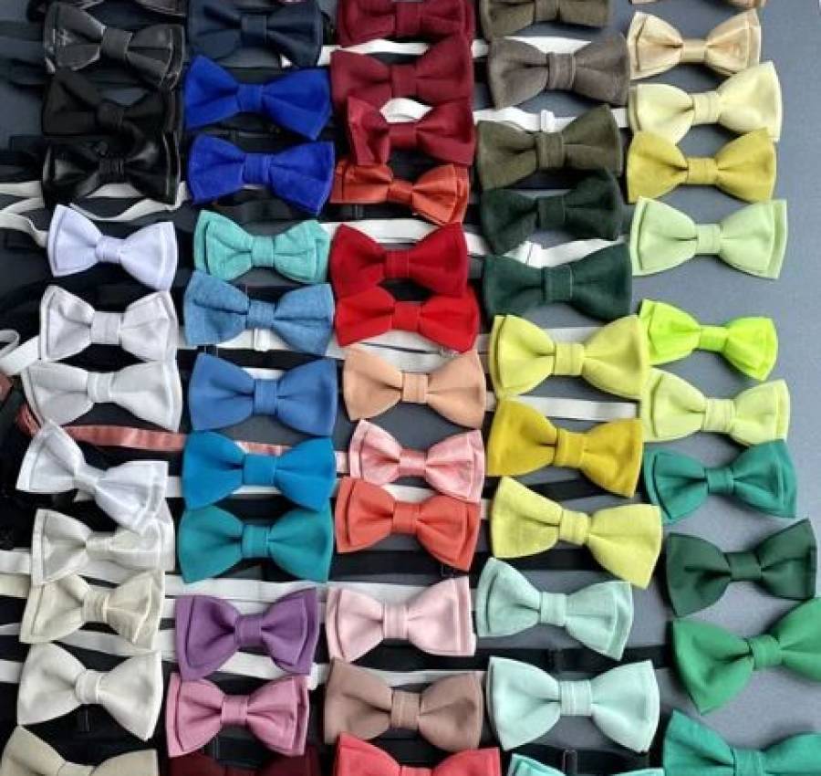 Бабочка премиум метилик краватка