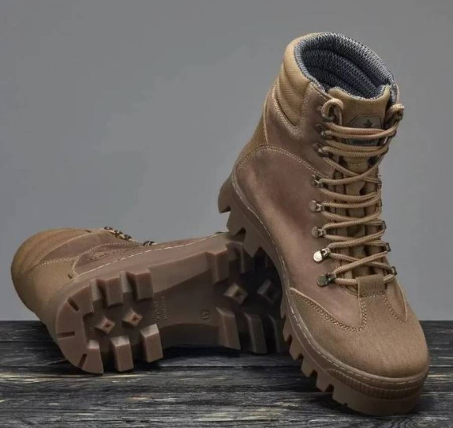 Демісезонні Берці берци черевики Ukr-Tec Кобра койот мембрана 3
