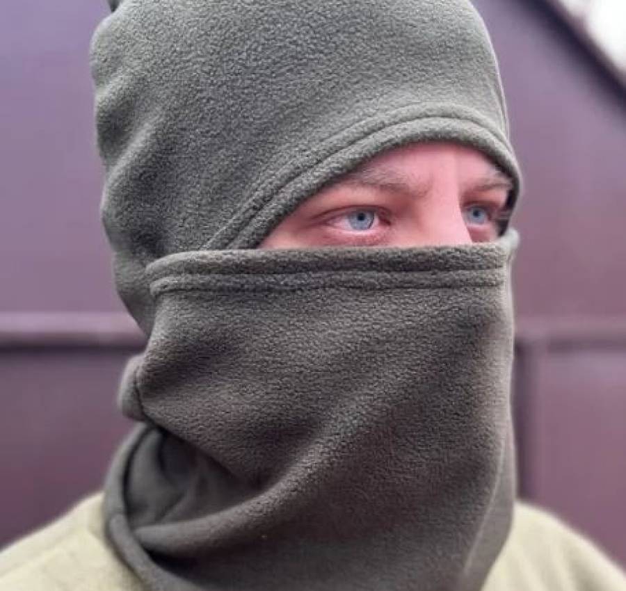 Тепла зимова балаклава на флісі 5