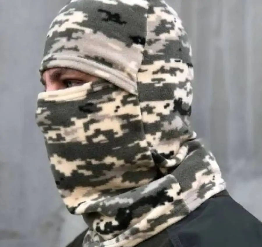 Тепла зимова балаклава на флісі 6