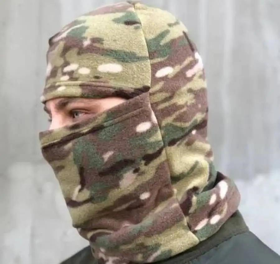 Тепла зимова балаклава на флісі 7