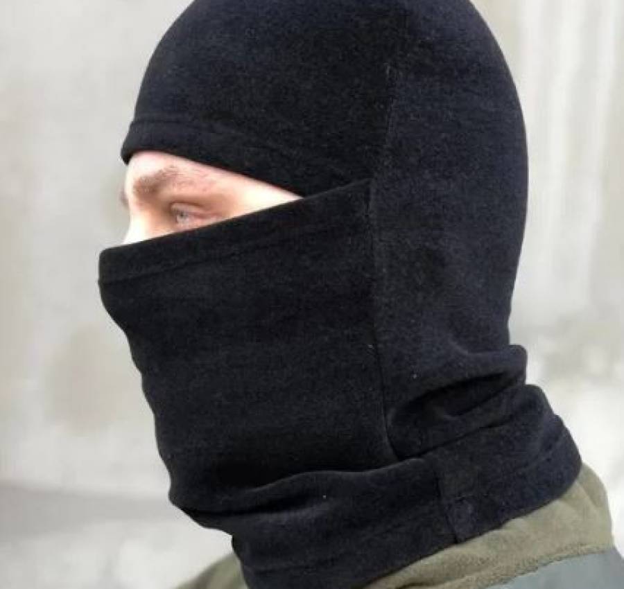 Тепла зимова балаклава на флісі 8