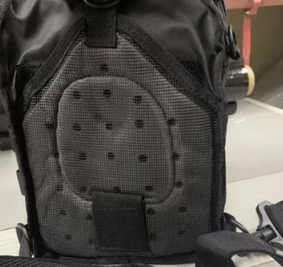 Тактичний рюкзак сумка через плече Mil-Tec Чорна і Олива на 10л 3