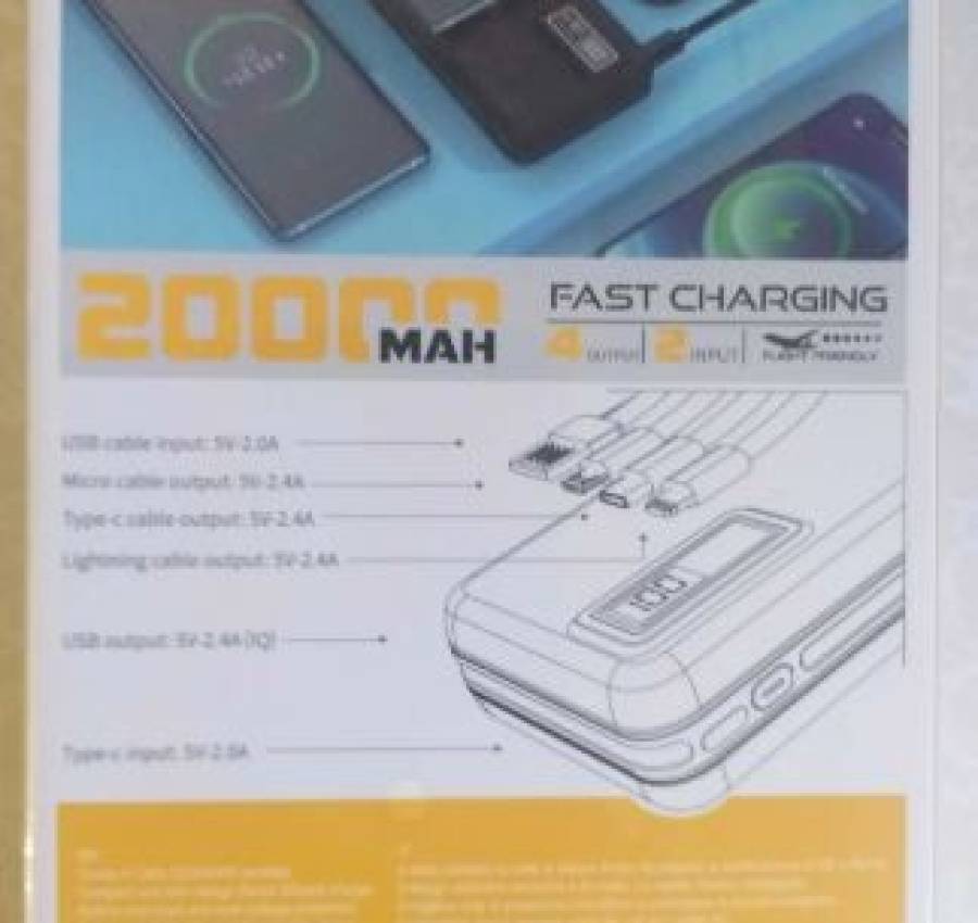 Павербанк Power Bank Aspor A301 с быстрой заряд. USB DC. Лучшая цена 4