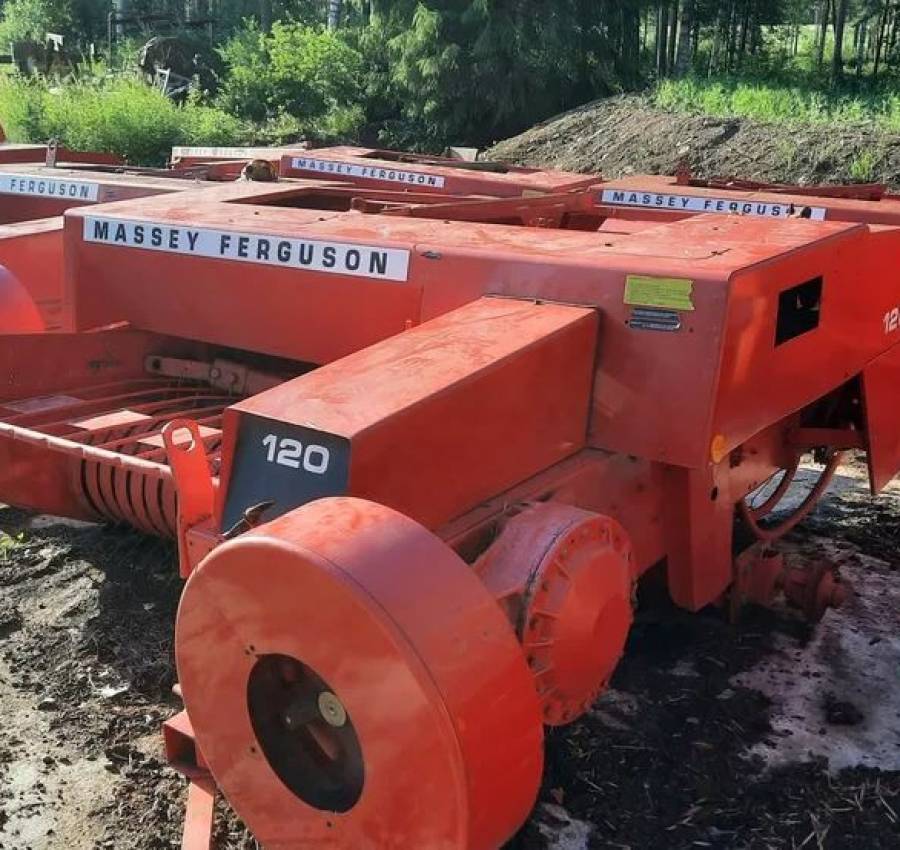 Пресс  прес підборщик, тюкопрес Massey Ferguson 120 8