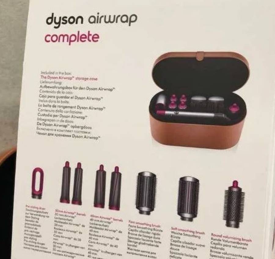 Дайсон Airwrap Complete HS01 фуксия8 насадок 4