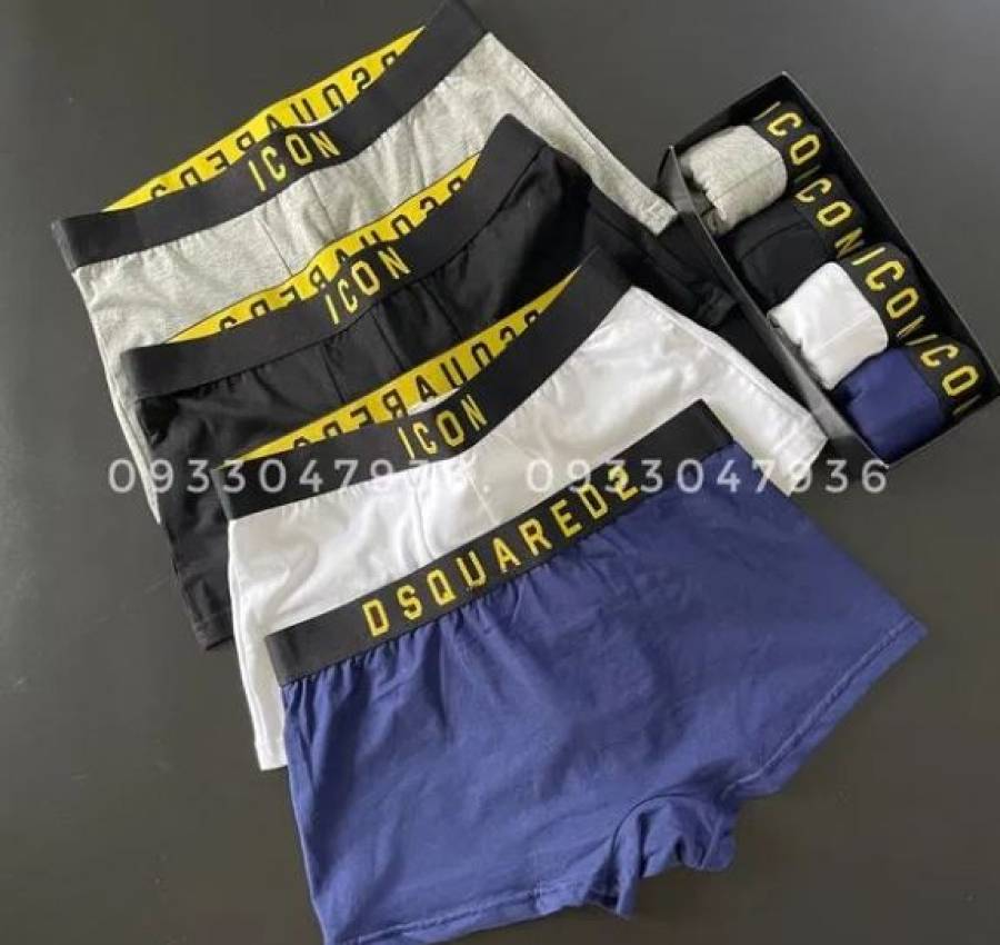 Чоловічі труси боксери чоловіча білизна ICON dsquared2 дискваред люкс 2