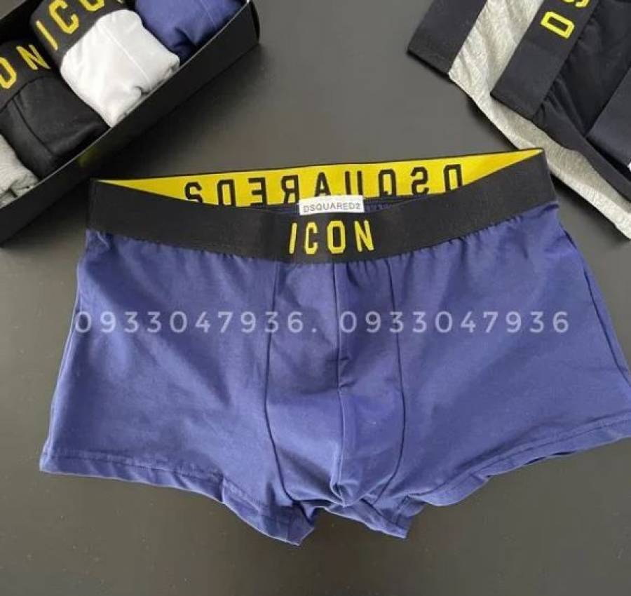 Мужские трусы боксеры ICON dsquared2 дискваред чоловічі труси 2