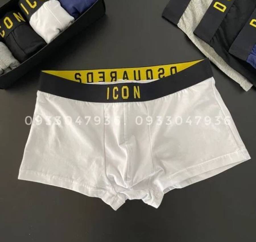 Мужские трусы боксеры ICON dsquared2 дискваред чоловічі труси 3