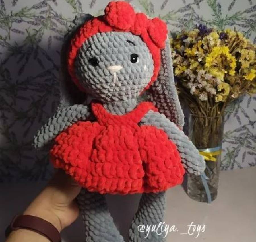В\'язані іграшки ручної роботи. Пес Патрон та інші персонажі 5
