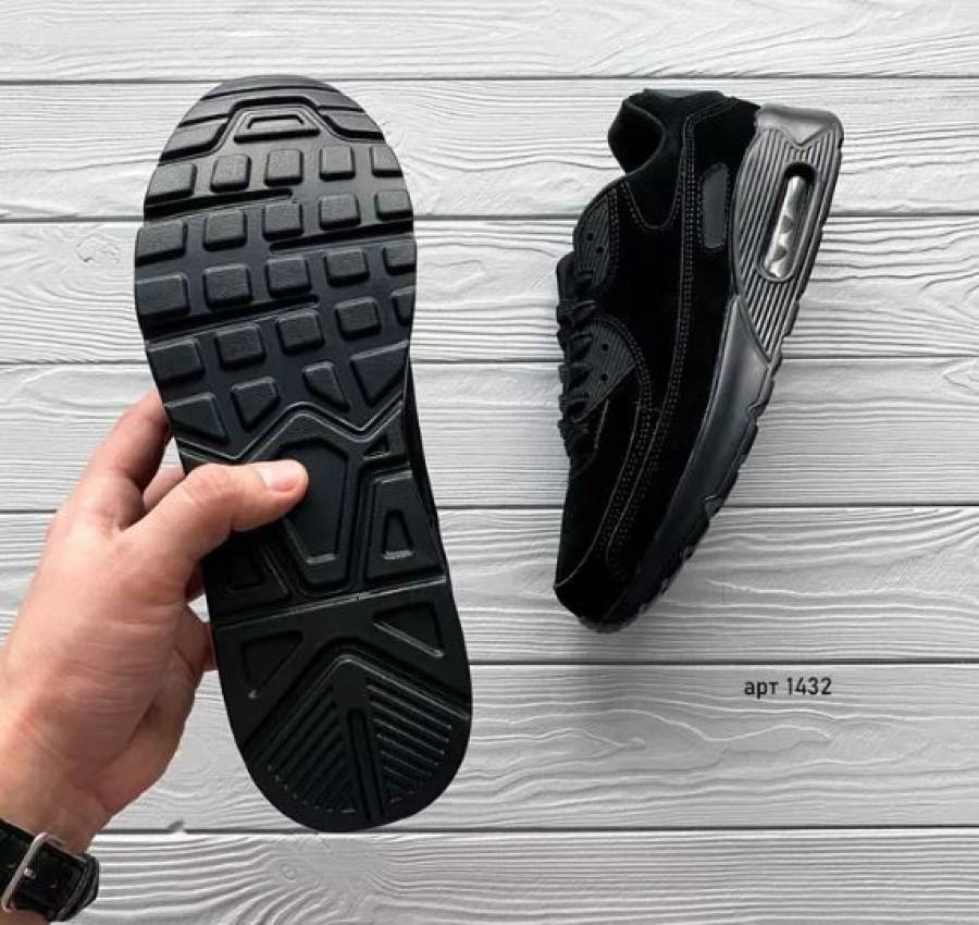 Кроссовки мужские весна  44  Кросівки чоловічі  Air Max 90 Black 6
