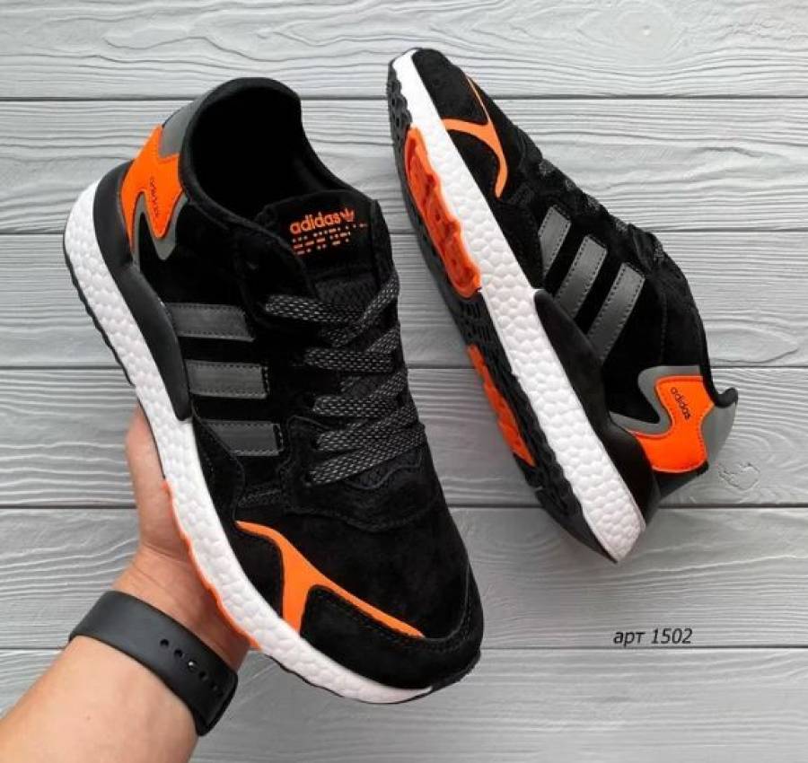 Мужские кроссовки Весна 40-44 Аdidas Nite Jogger Чоловічі кросівки