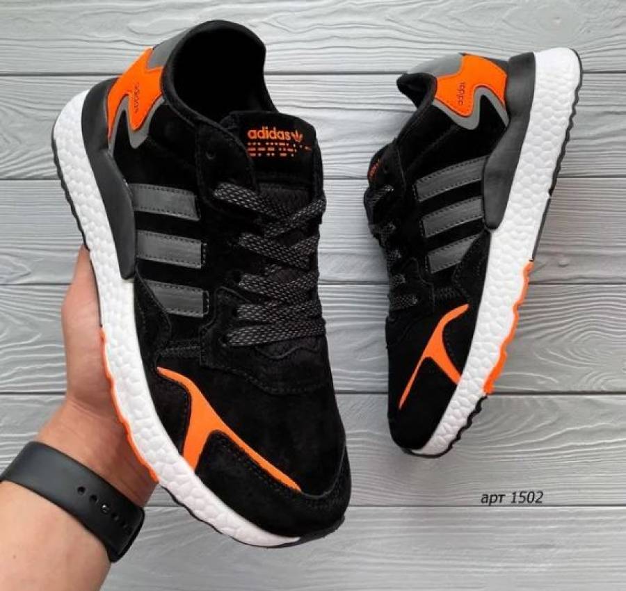 Мужские кроссовки Весна 40-44 Аdidas Nite Jogger Чоловічі кросівки 3