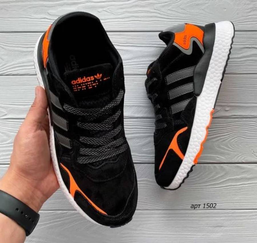 Мужские кроссовки Весна 40-44 Аdidas Nite Jogger Чоловічі кросівки 4