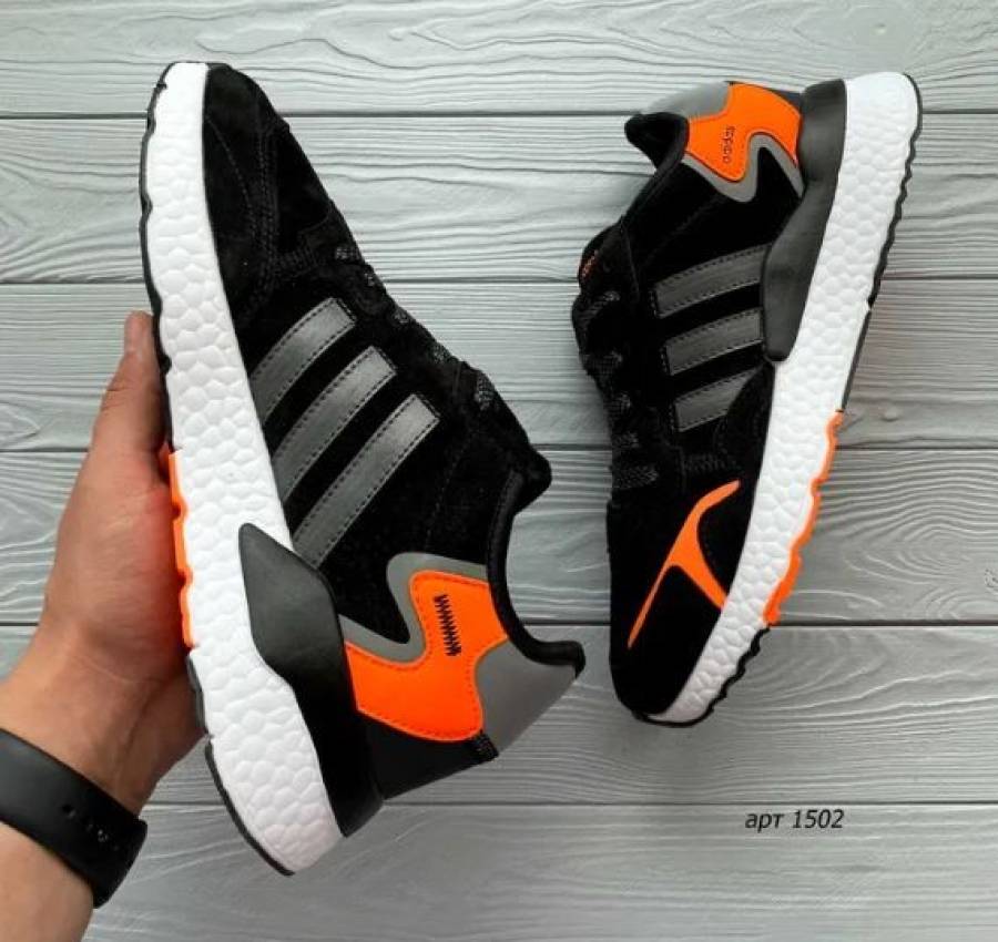 Мужские кроссовки Весна 40-44 Аdidas Nite Jogger Чоловічі кросівки 5