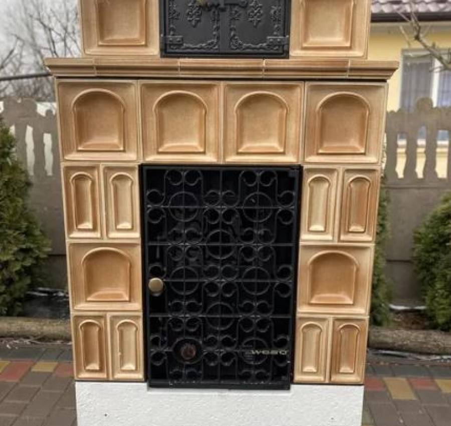 Камин кафельный,печь Weso ( Germany )