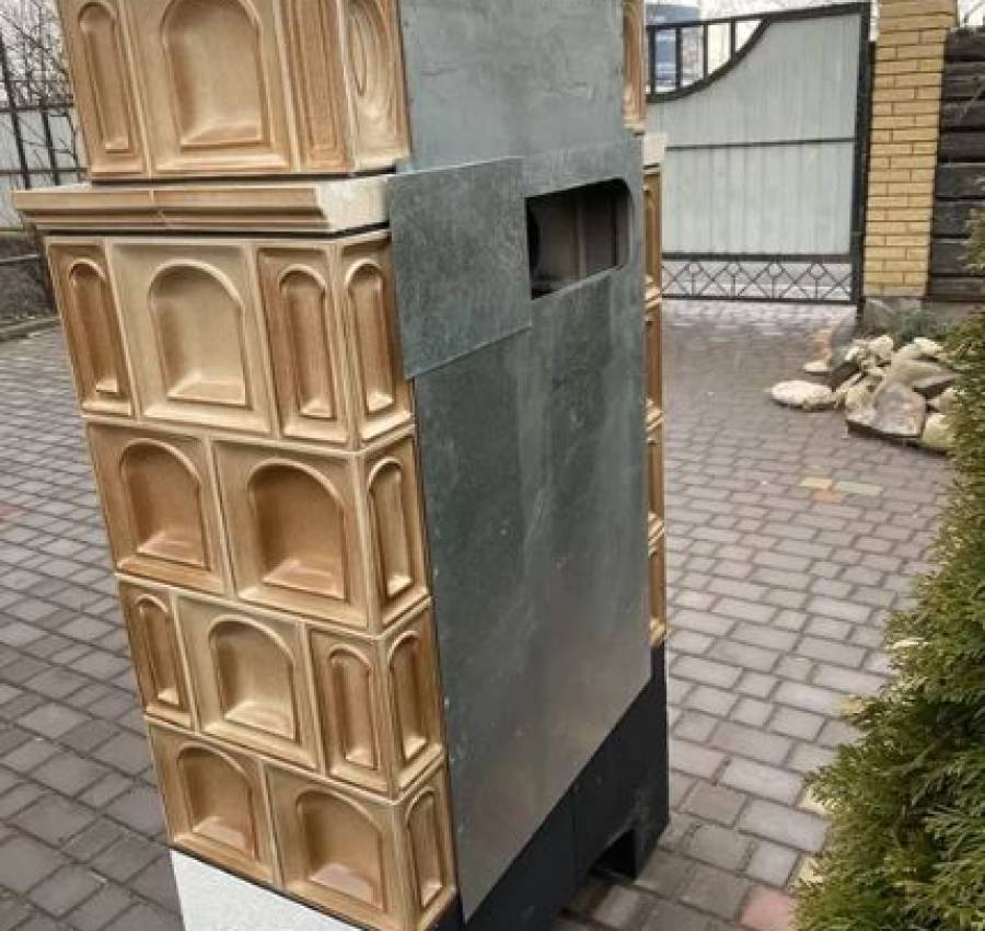 Камин кафельный,печь Weso ( Germany ) 4