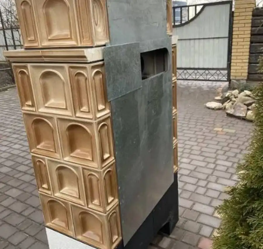 Камин кафельный,печь Weso ( Germany ) 4