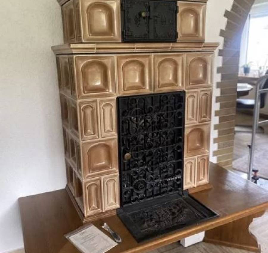 Камин кафельный,печь Weso ( Germany ) 8