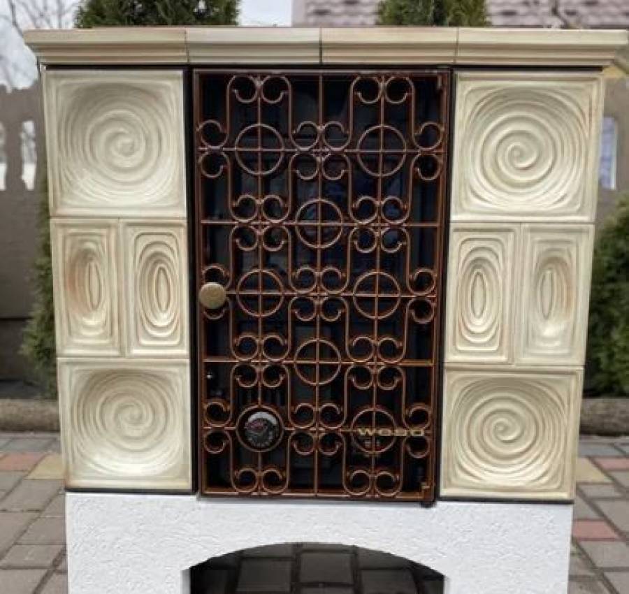Камин кафельный ,печь Weso ( Germany )