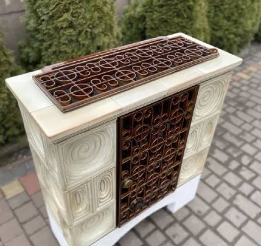 Камин кафельный ,печь Weso ( Germany ) 6