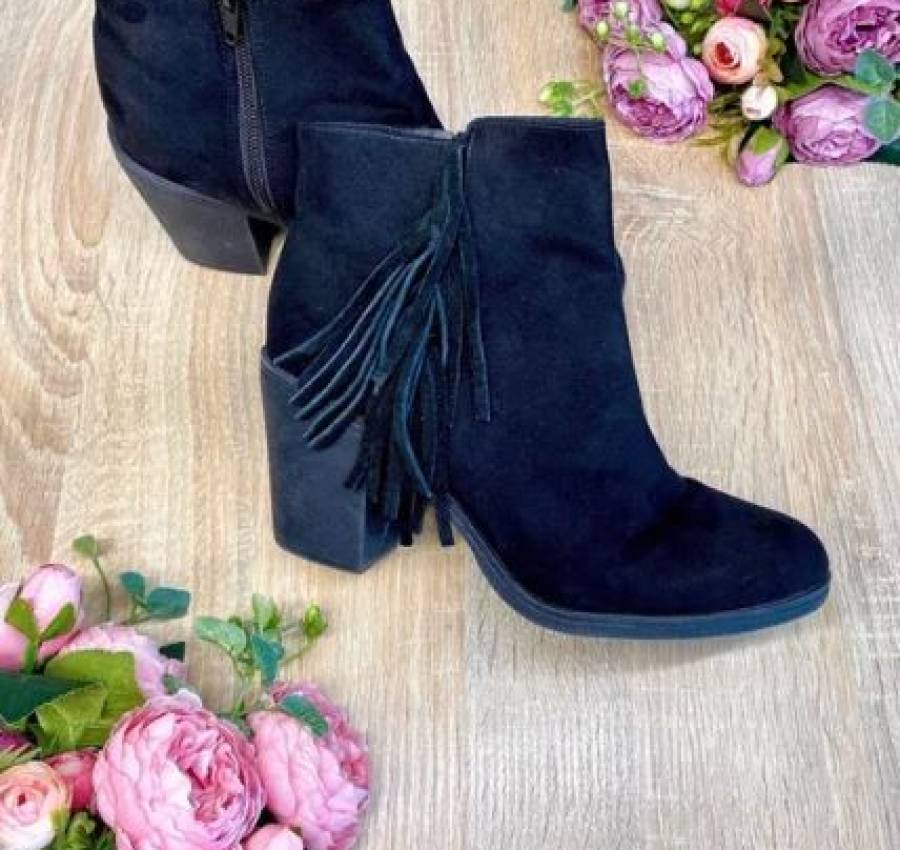 Сапоги деми 39р. Ботильоны 25,3см. Полуботинки деми 39-40р