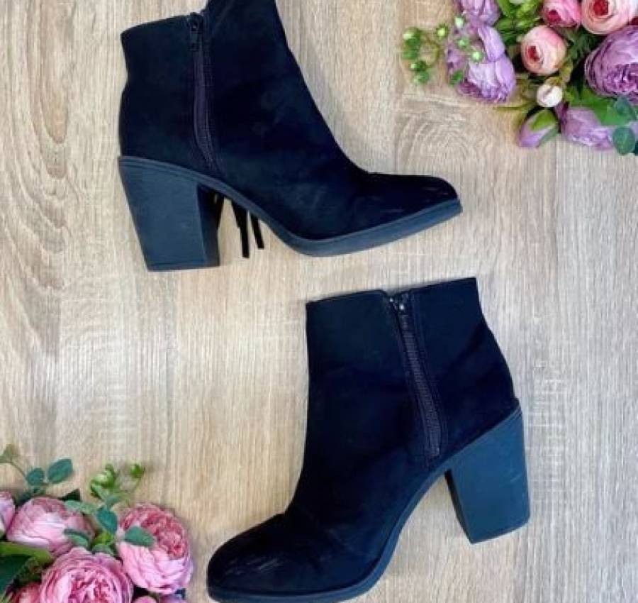 Сапоги деми 39р. Ботильоны 25,3см. Полуботинки деми 39-40р 3