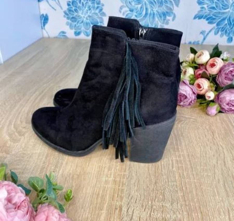 Сапоги деми 39р. Ботильоны 25,3см. Полуботинки деми 39-40р 4