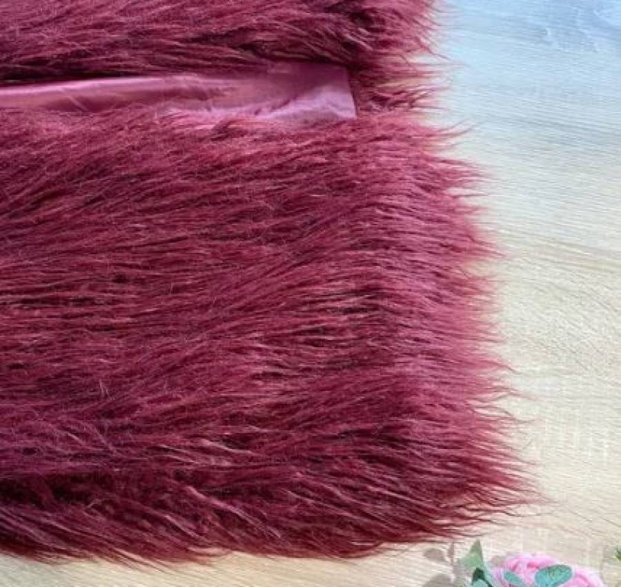 Жилетка эко-мех KOTON 44-46р. Меховой жилет M. Жилет мех 44-46р 5