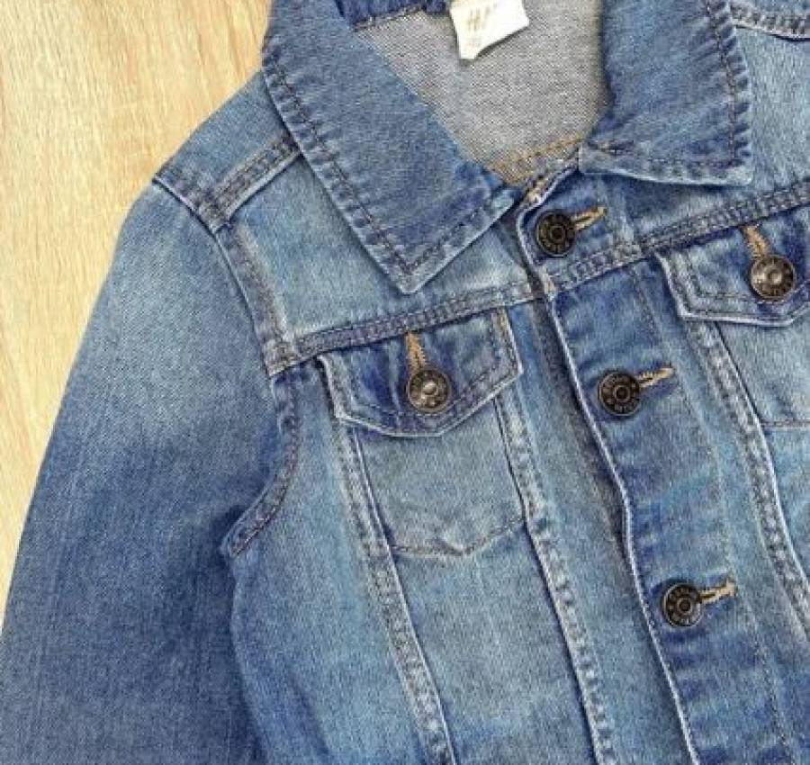 Пакет вещей на девочку 9-12мес. Джинсовая курточка H&M 9-1212-18мес 2