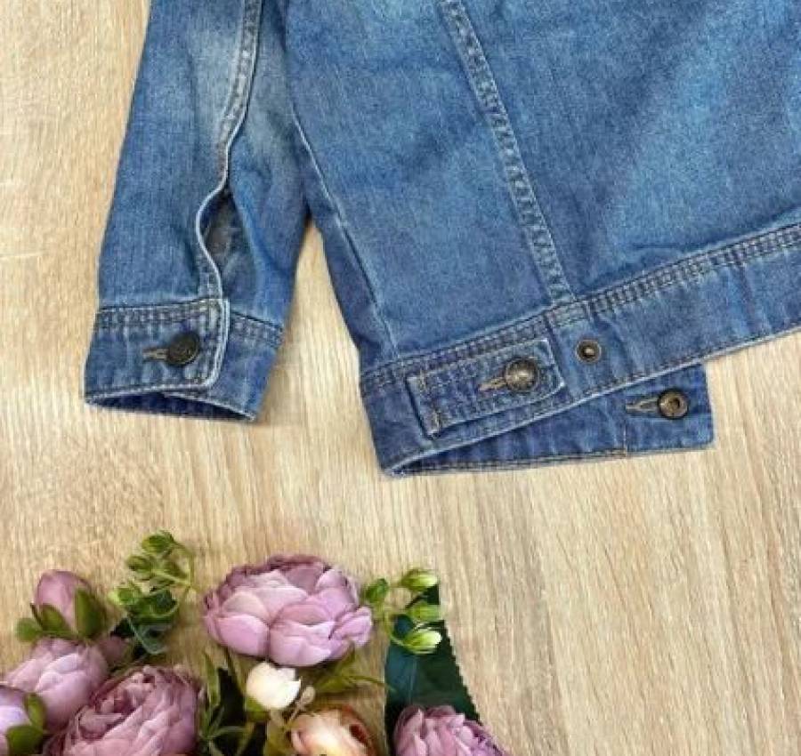 Пакет вещей на девочку 9-12мес. Джинсовая курточка H&M 9-1212-18мес 8