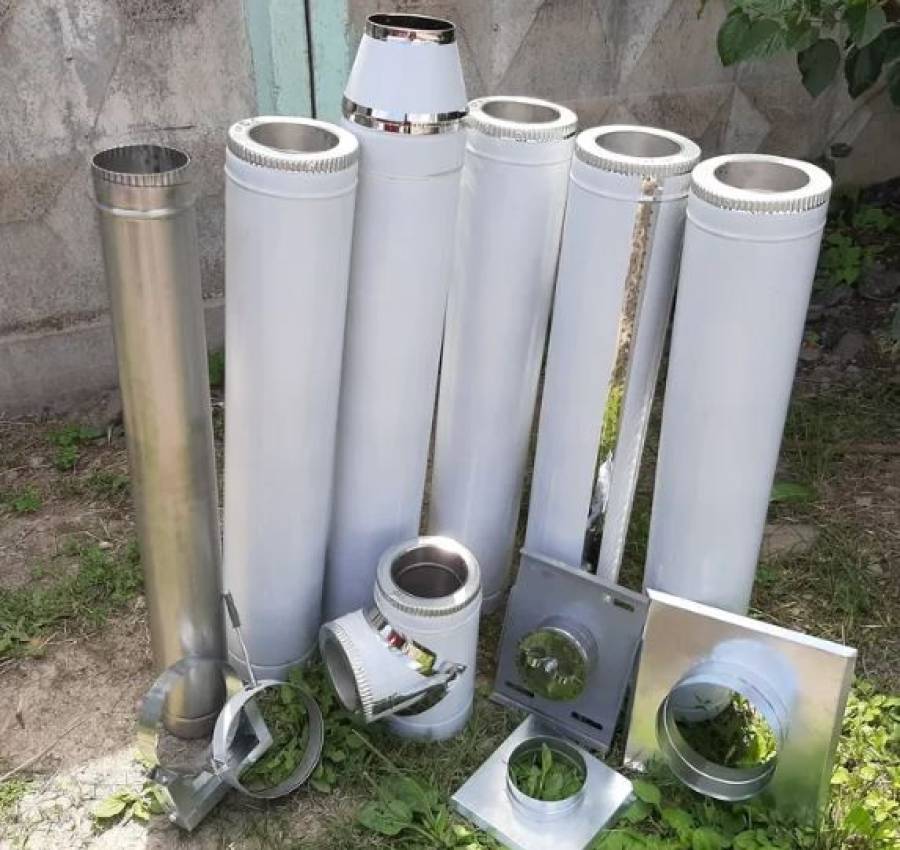 Димар комин димохід труба до котла дымоход сендвич 6