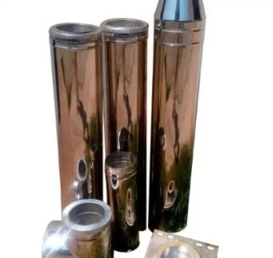 Труба дымоходная нержавейкаоцинковка. Бесплатная доставка 6