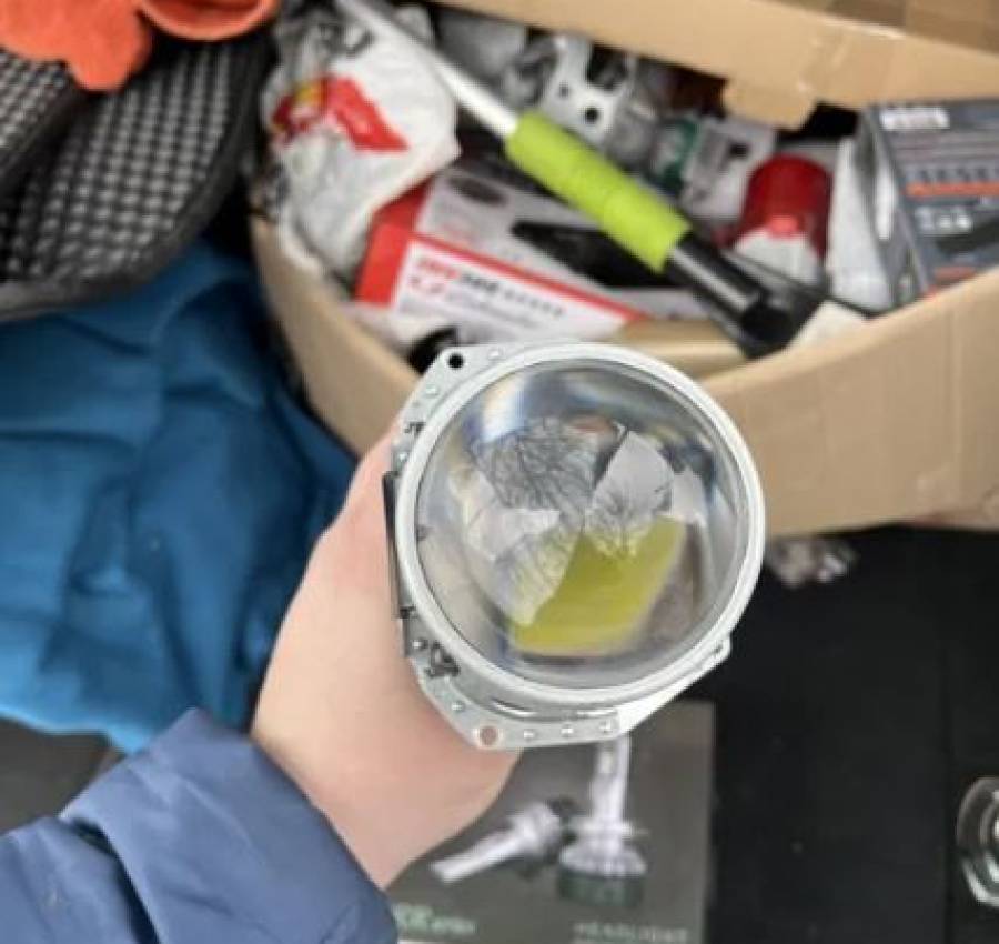 Лінзи фольцваген тоурег НФ бі ксенон 6